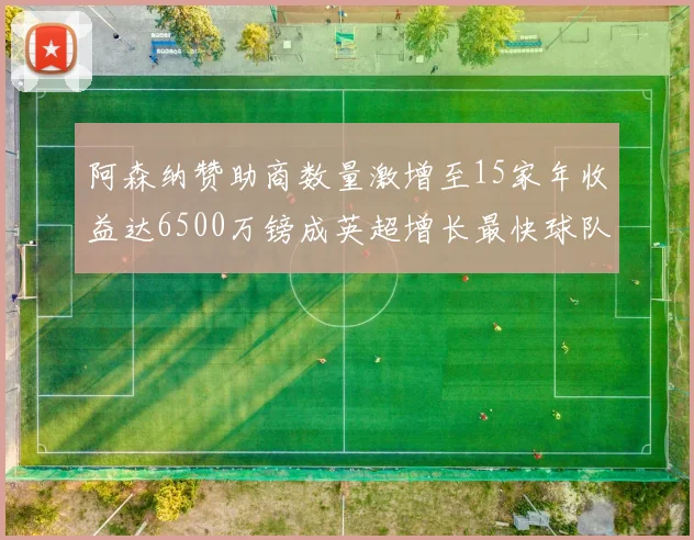 阿森纳赞助商数量激增至15家年收益达6500万镑成英超增长最快球队